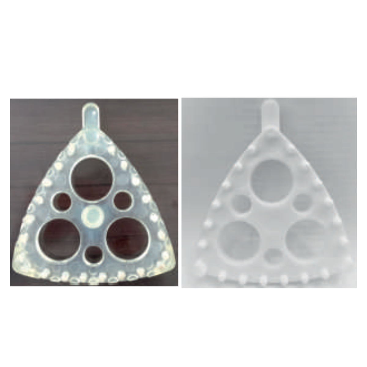 Big Triangle with Brush, Studs 